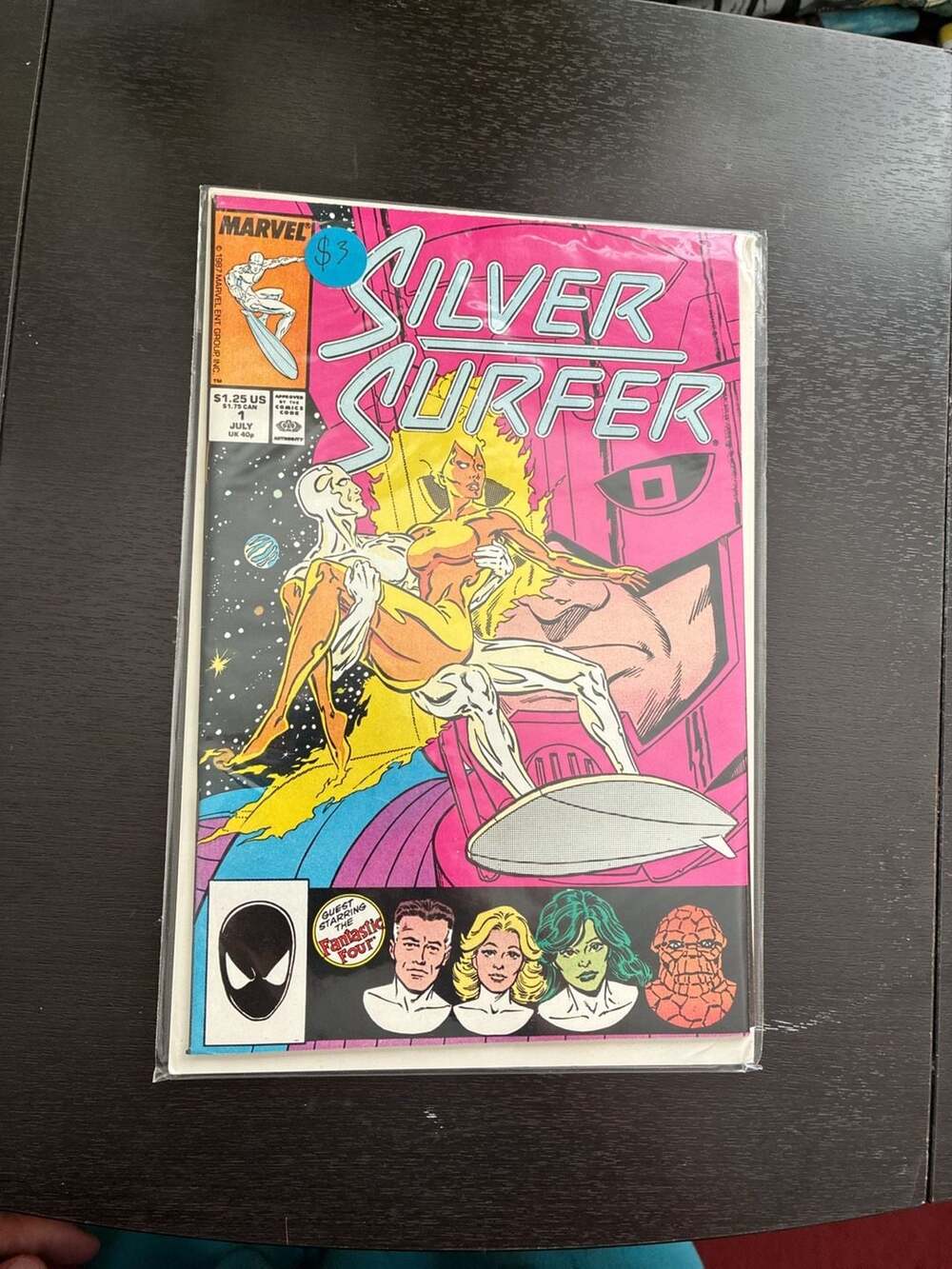 Silver Surfer Vol. 3 #1 (July 1987) Marvel Comic